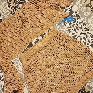 Swimsuit cover up set